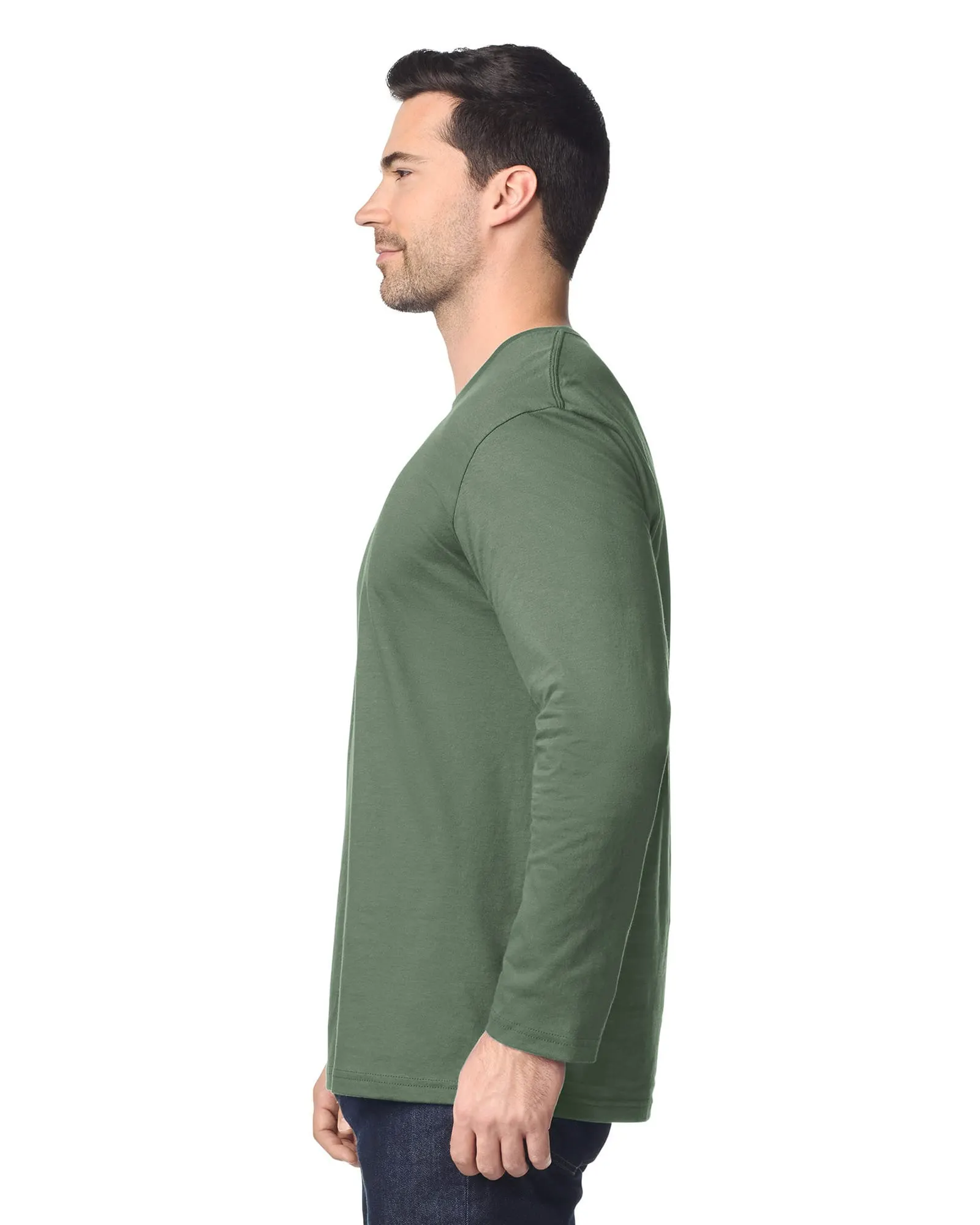 Camiseta SoftStyle manga larga hombre
