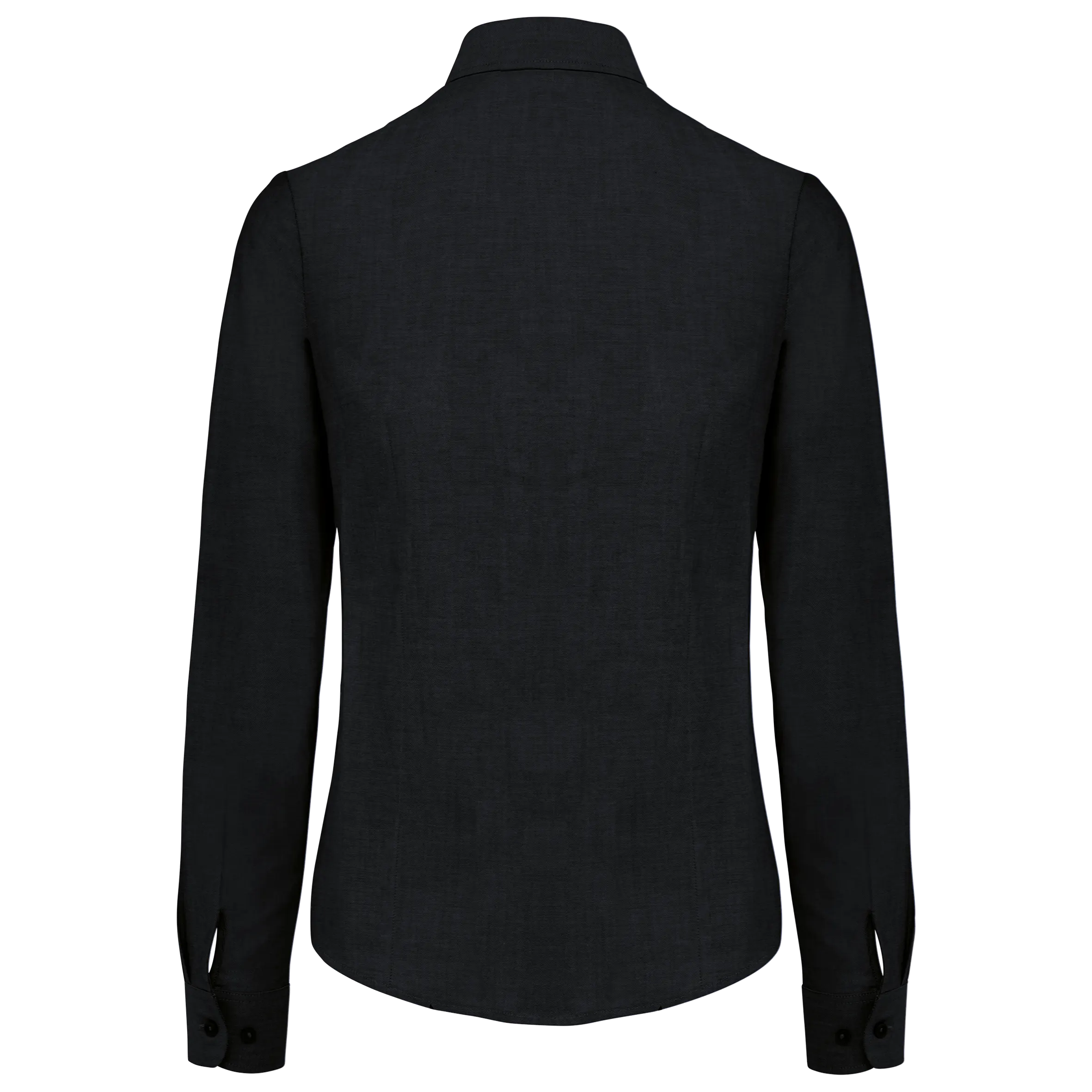 Camisa oxford manga larga mujer