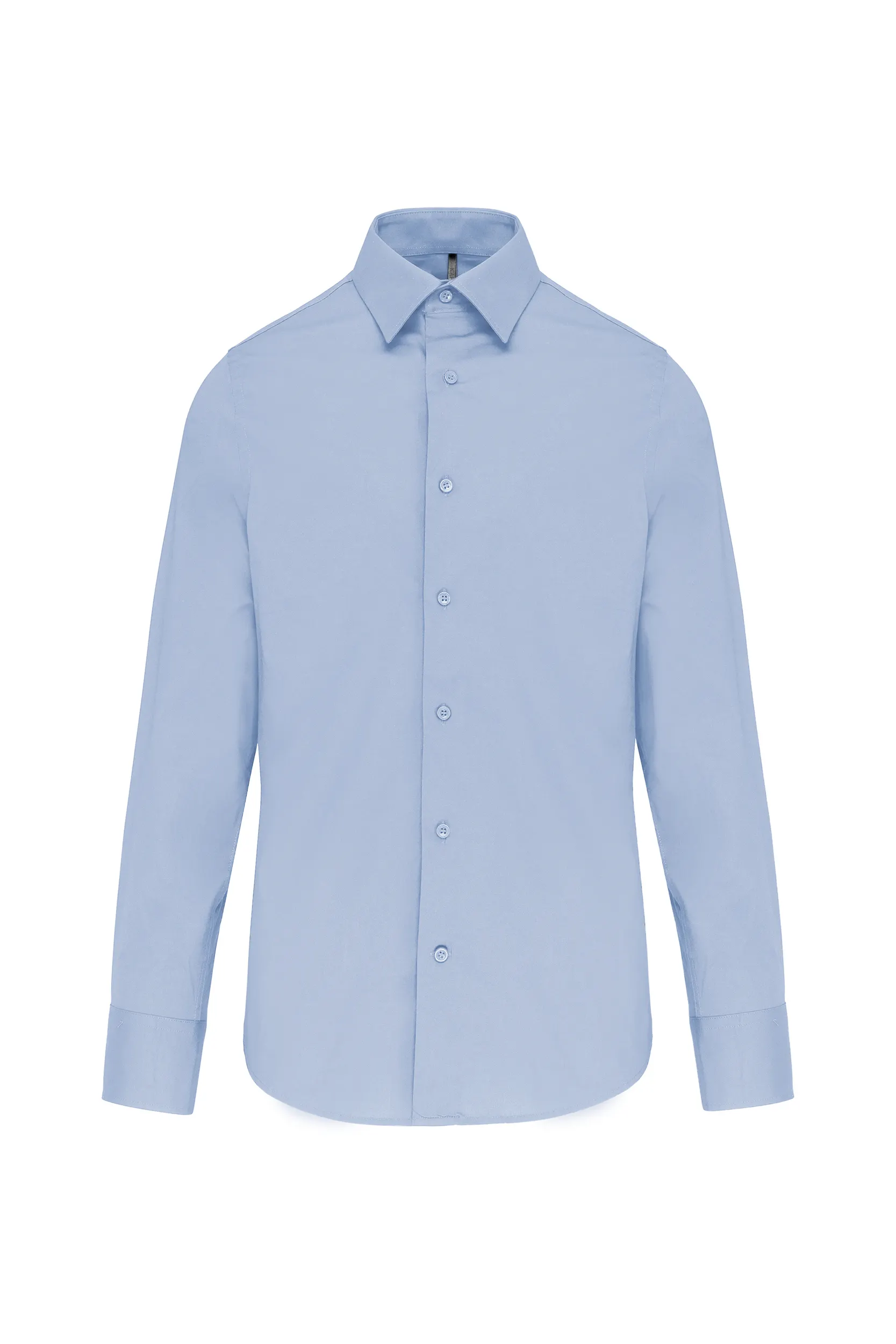 Camisa sin planchado de manga larga hombre