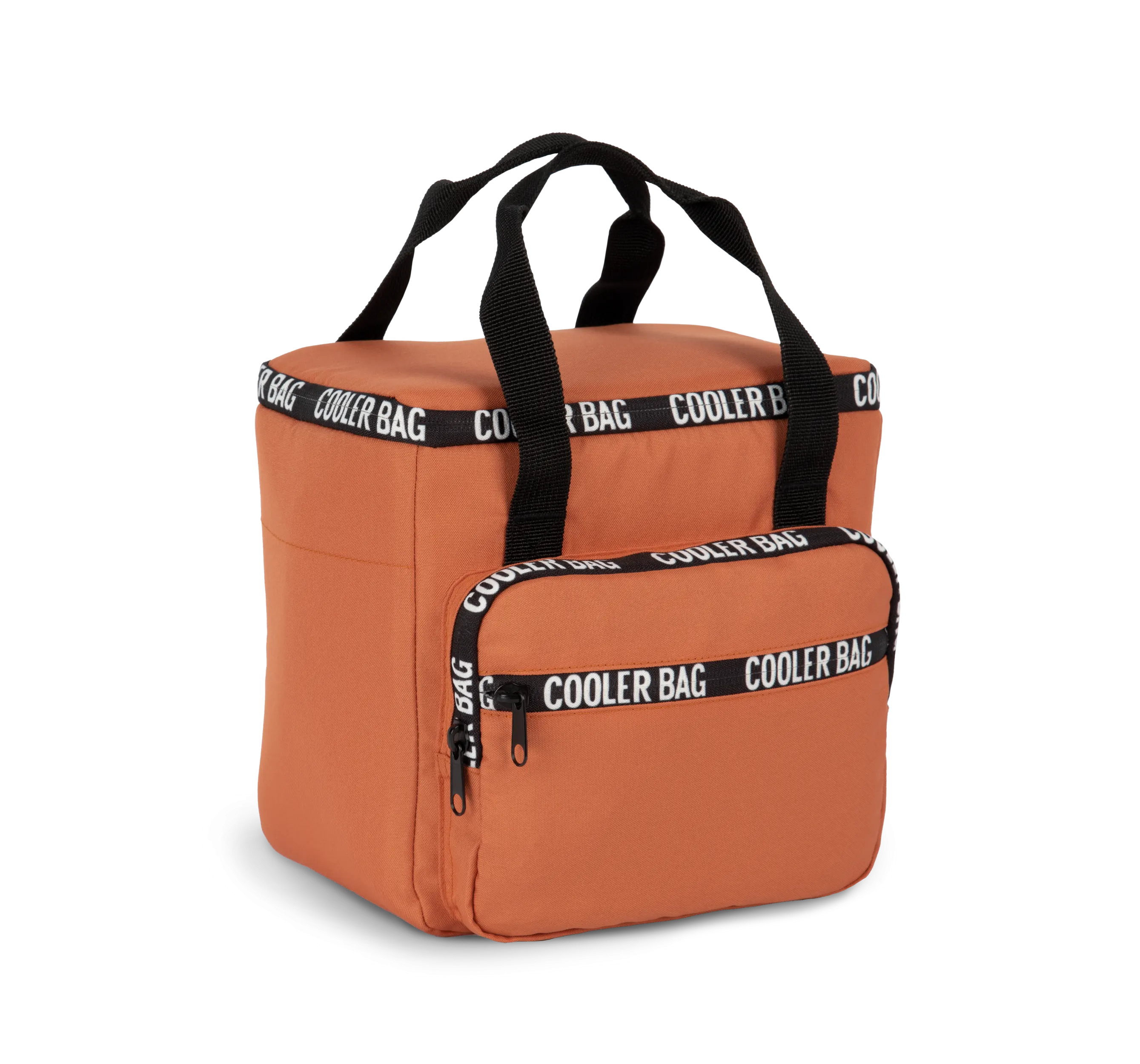 Bolsa isotérmica reciclada con bolsillo frontal