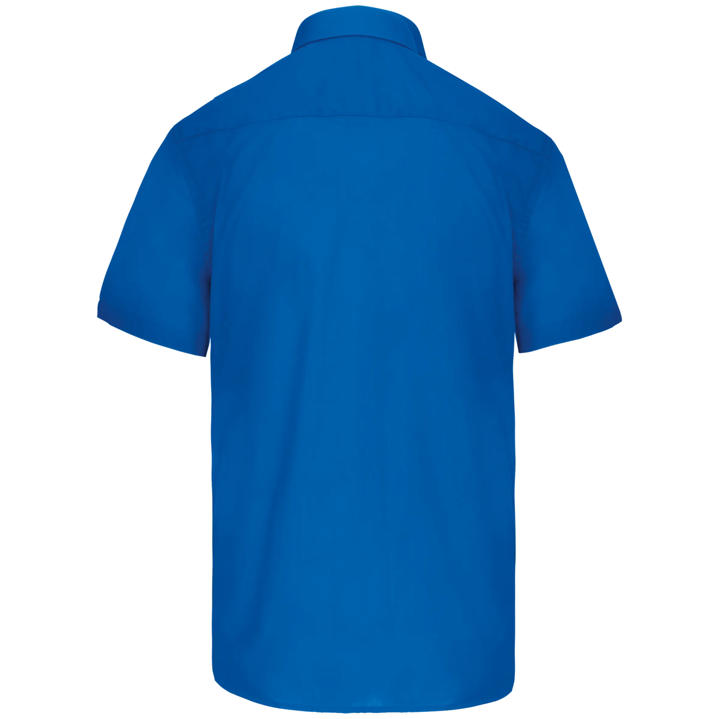 Camisa popelina de polialgodón manga corta de fácil cuidado hombre