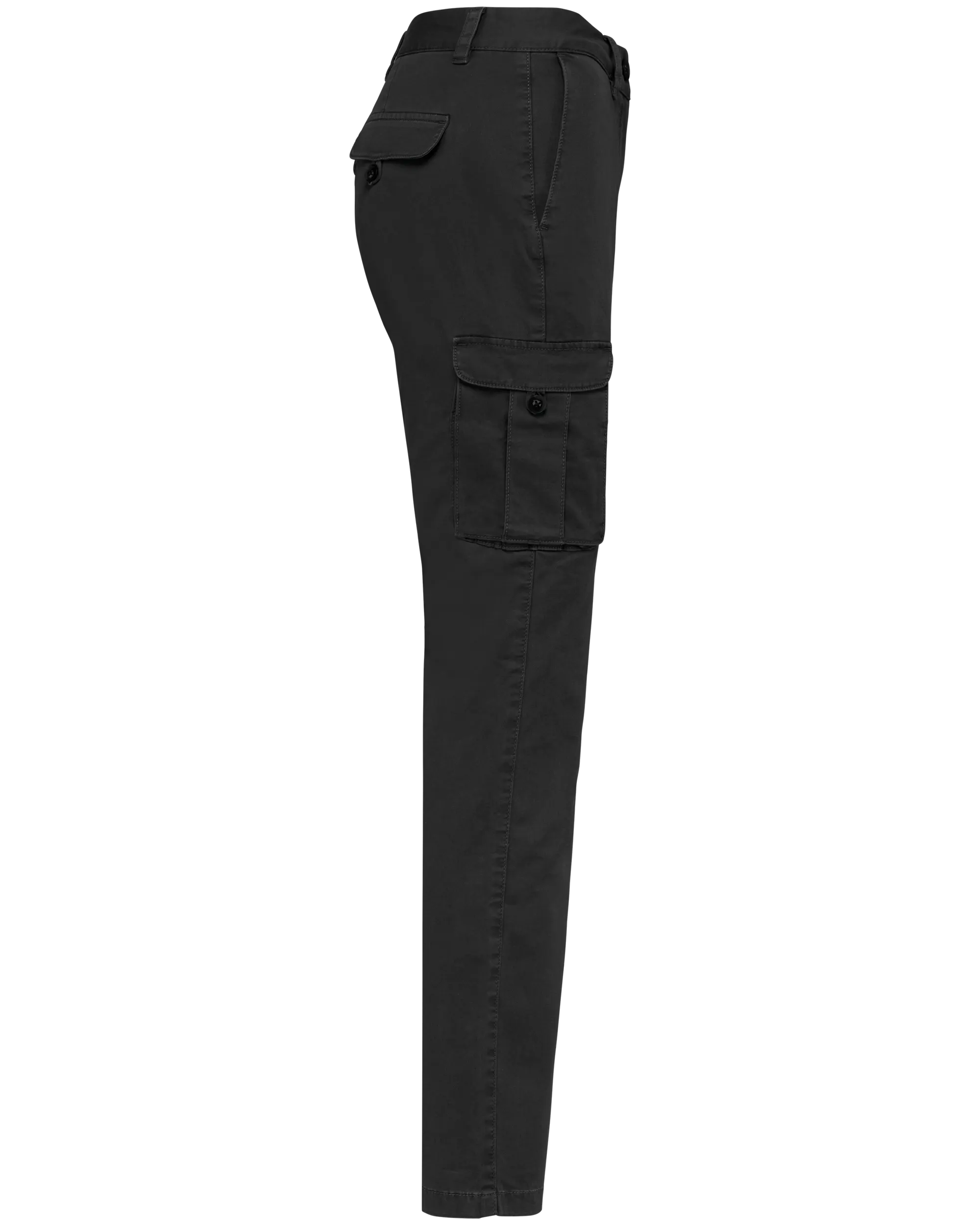 Pantalón cargo ecorresponsable efecto lavado mujer