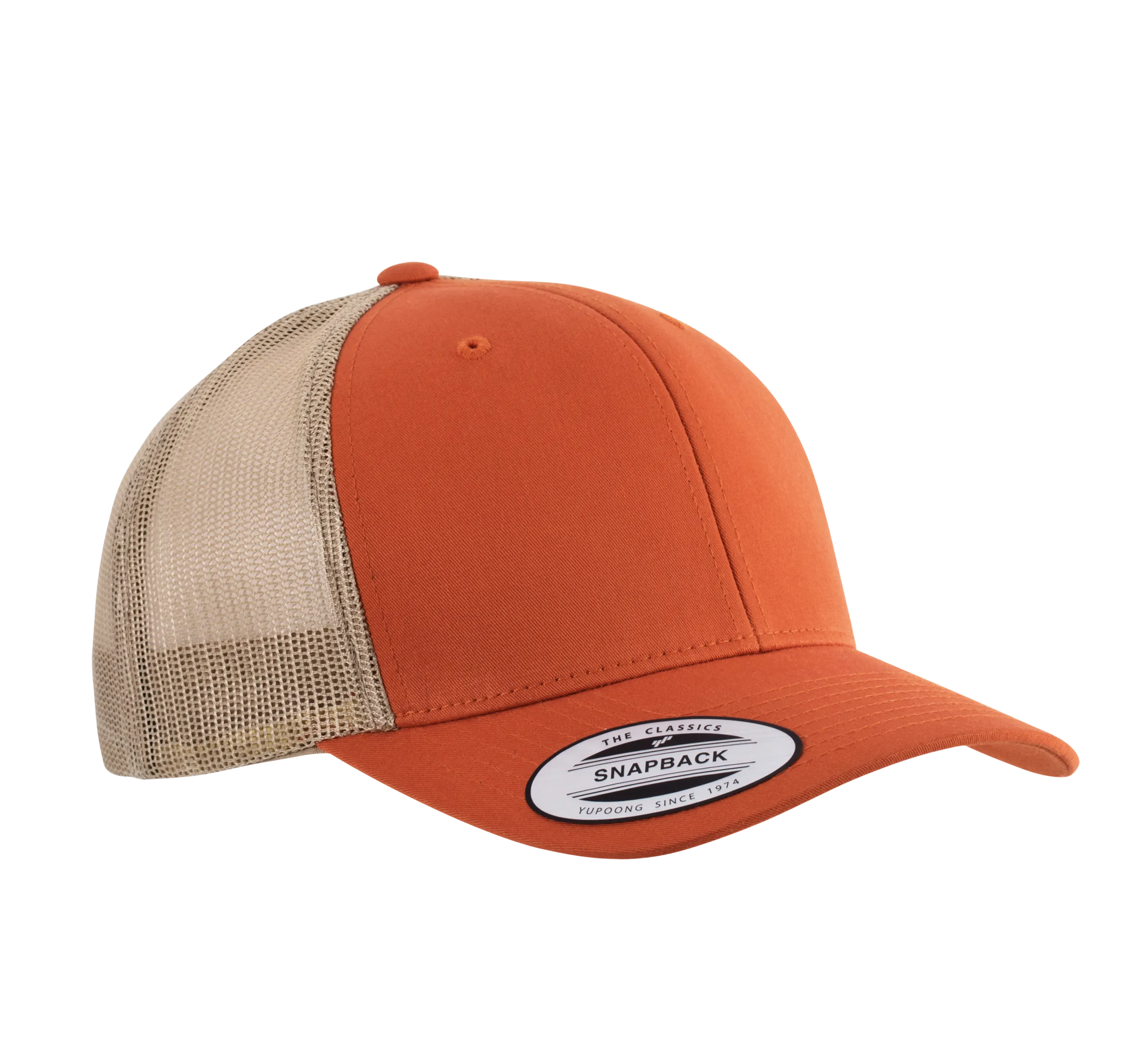 Gorra Trucker modelo retro - 6 paneles