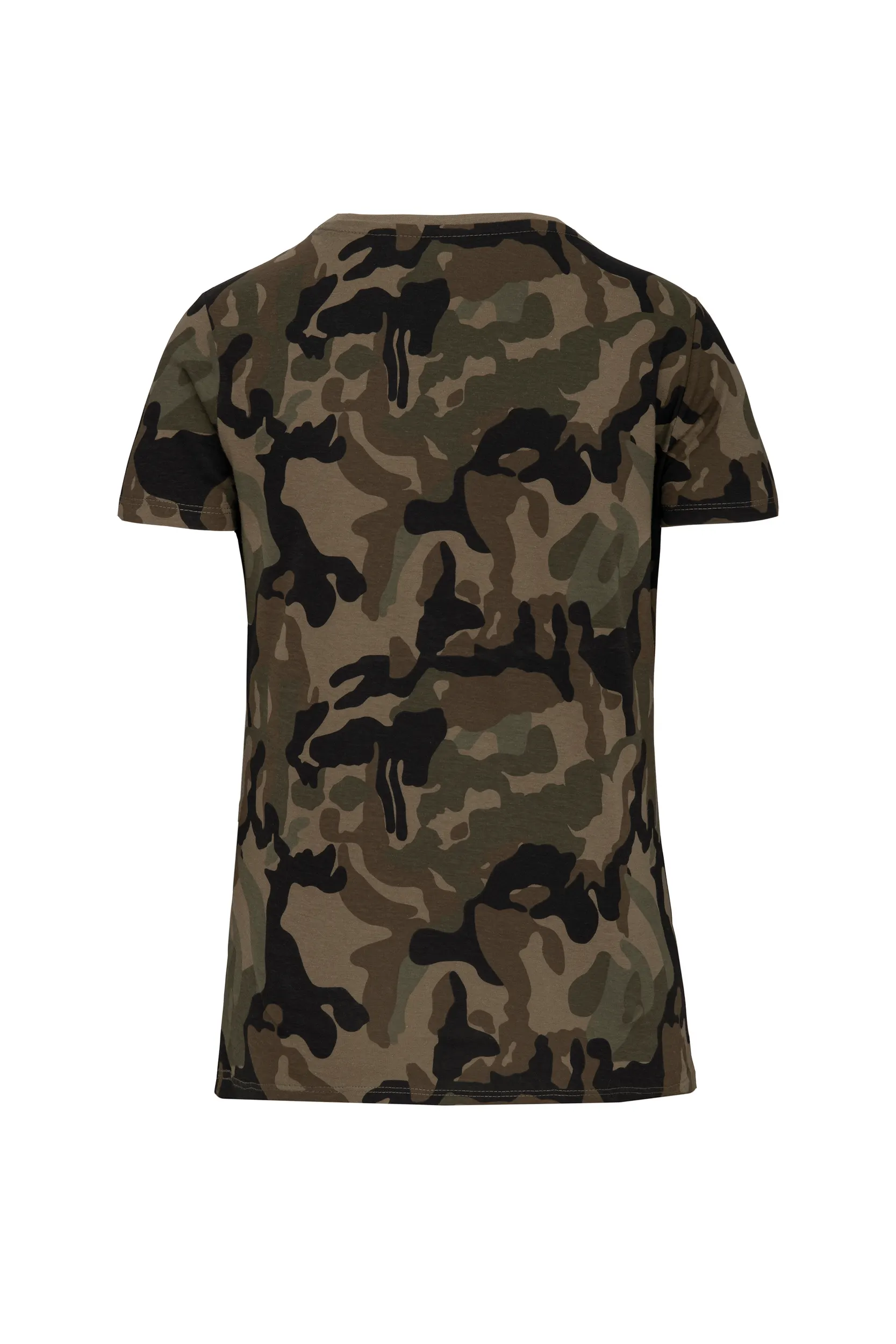 Camiseta camuflaje mujer