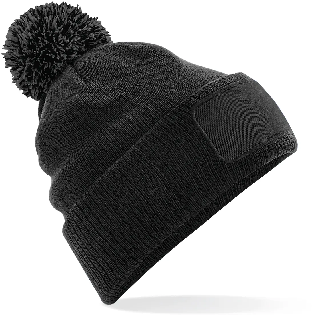 Gorro parche Snowstar® con pompón <br/>