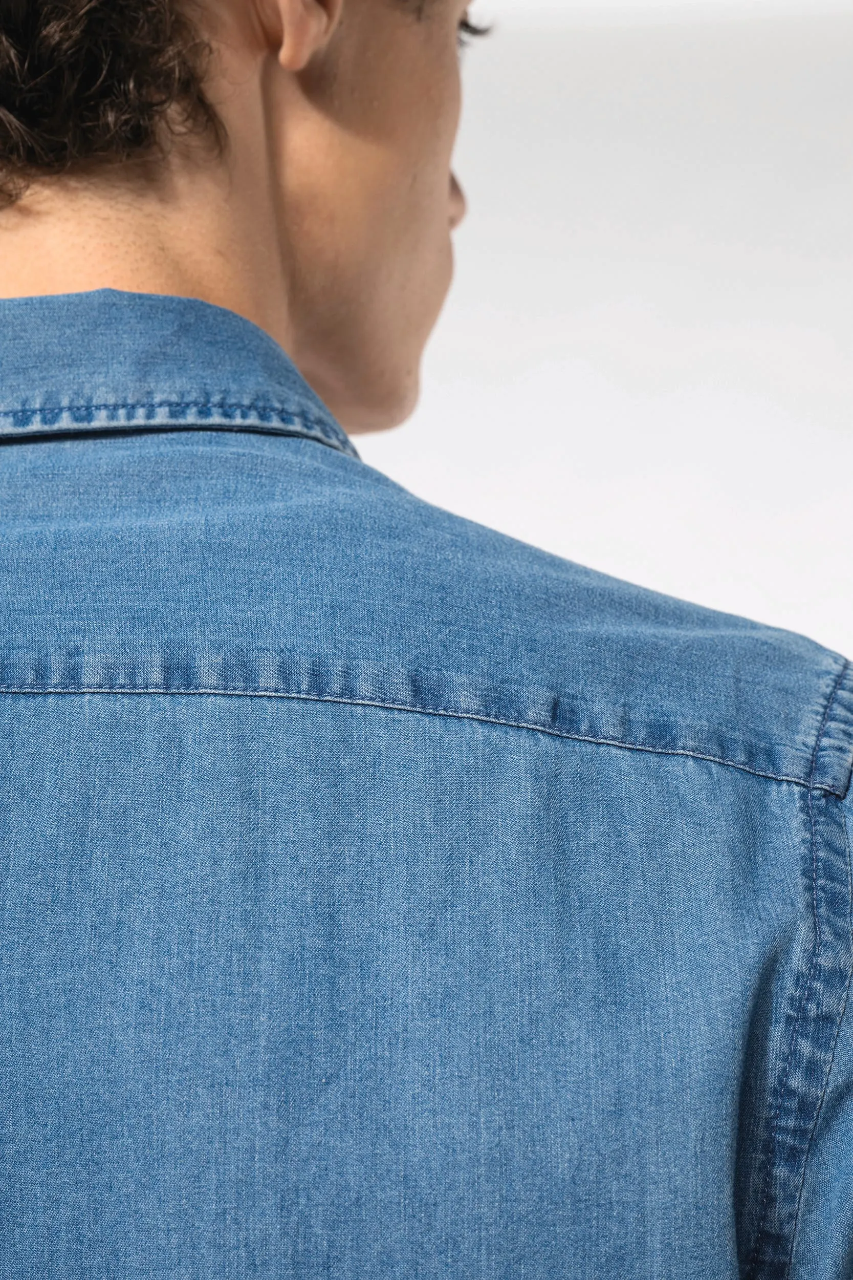 Camisa Denim hombre