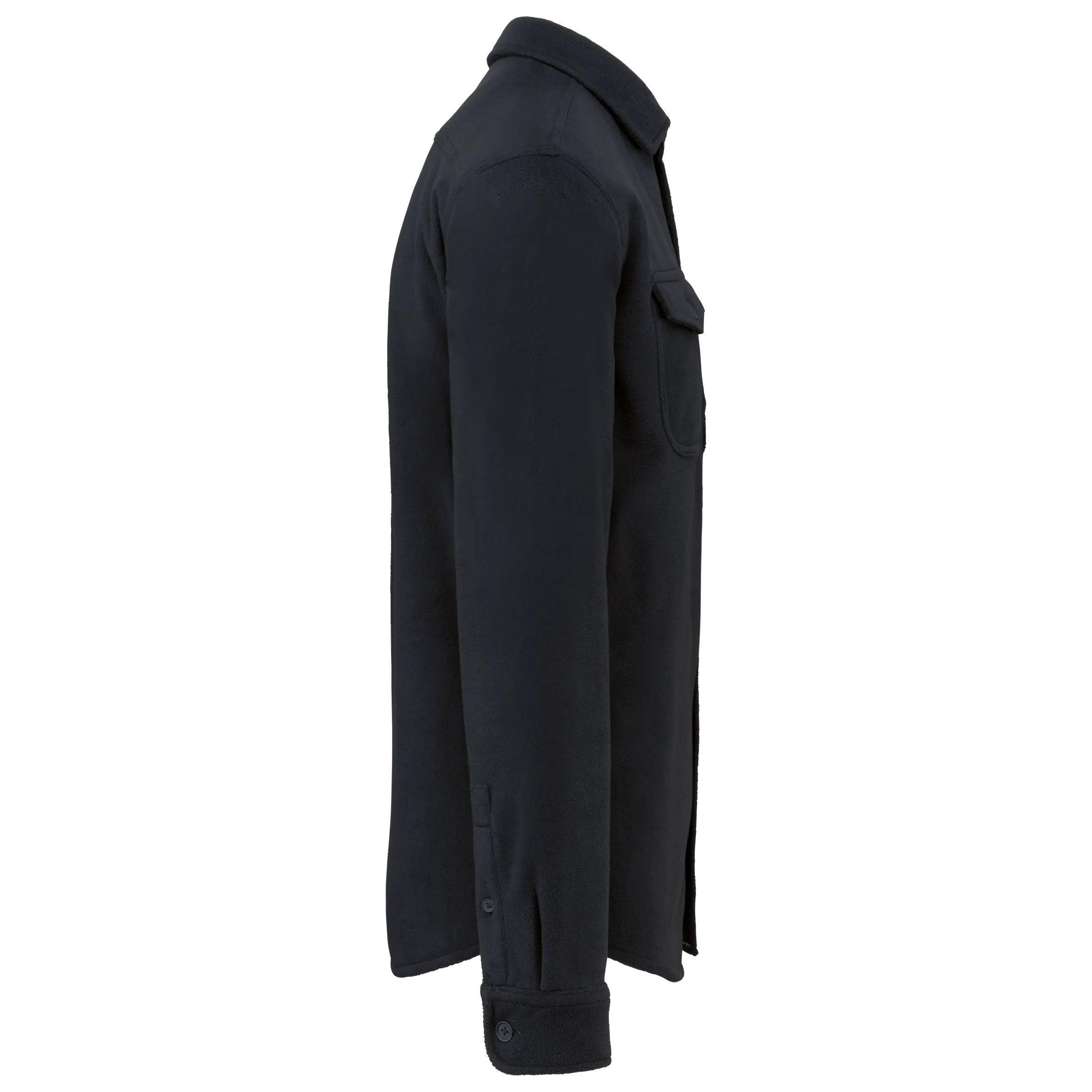 Sobrecamisa polar con forro de sherpa