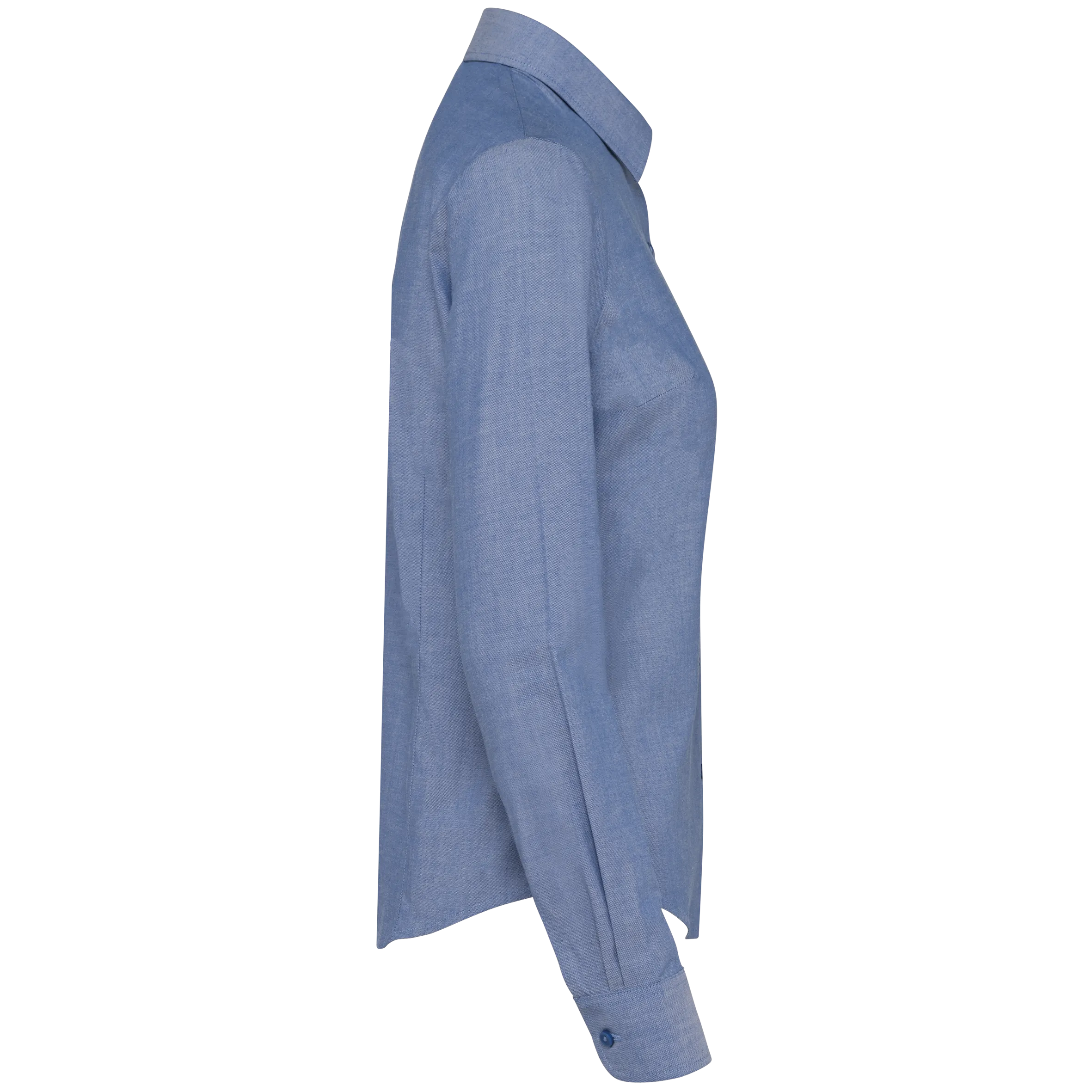 Camisa oxford manga larga mujer