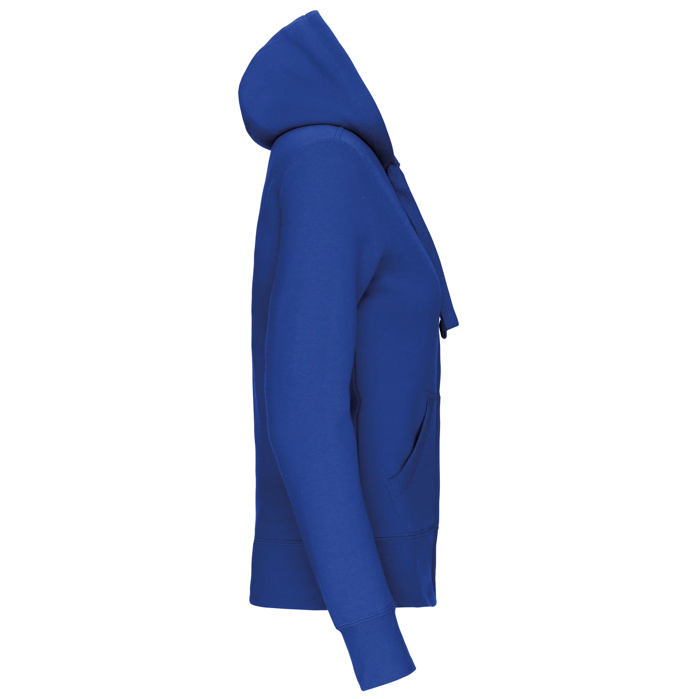 Sudadera con capucha y cremallera de mujer