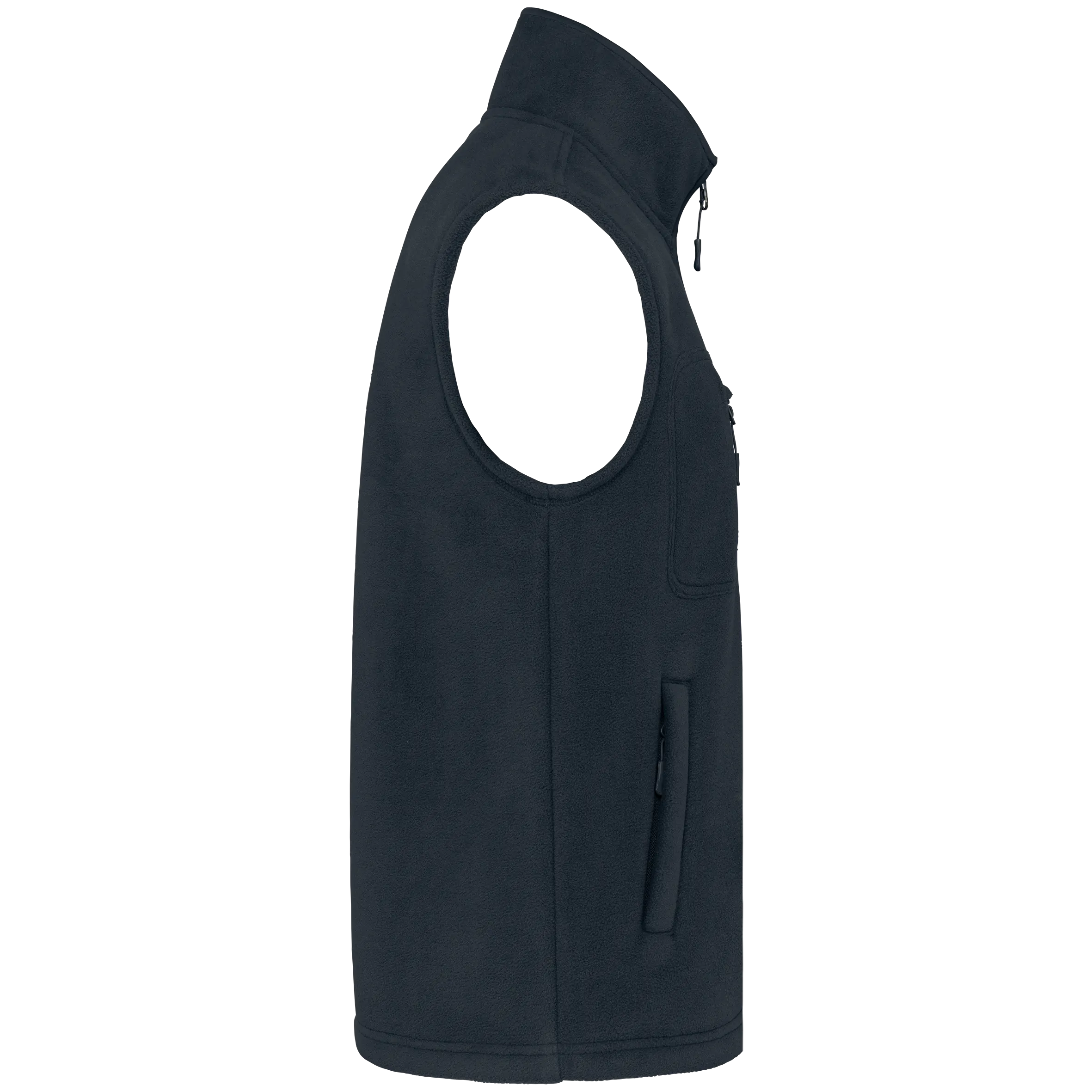 Chaleco polar con interior de sherpa unisex