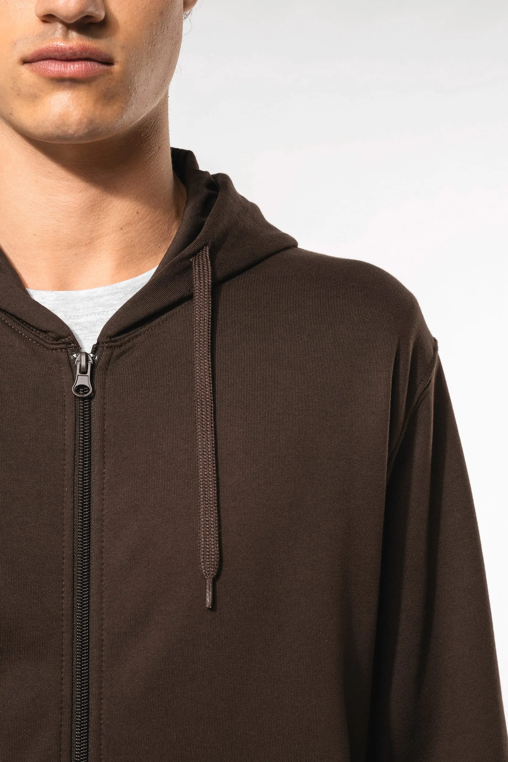 Sudadera capucha y cremallera unisex