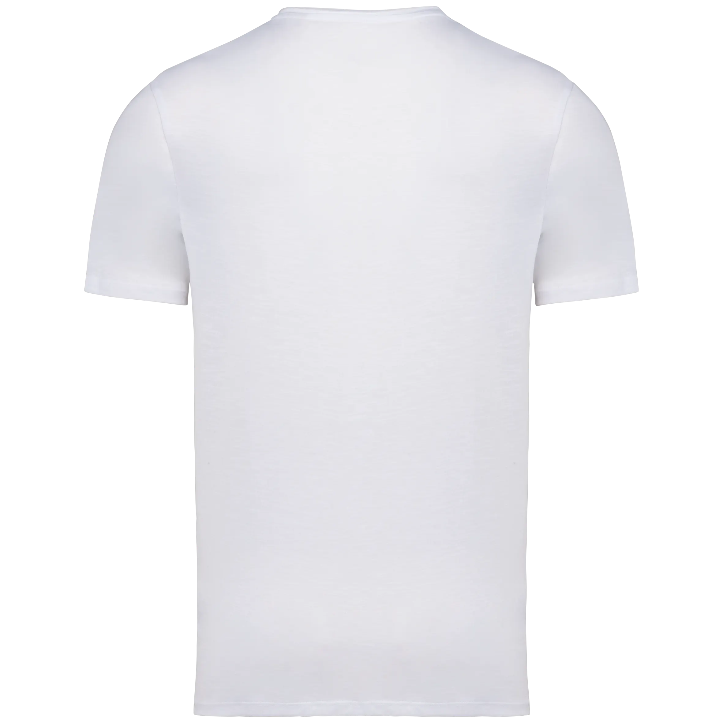 Camiseta ecorresponsable slub con bordes sin rematar hombre