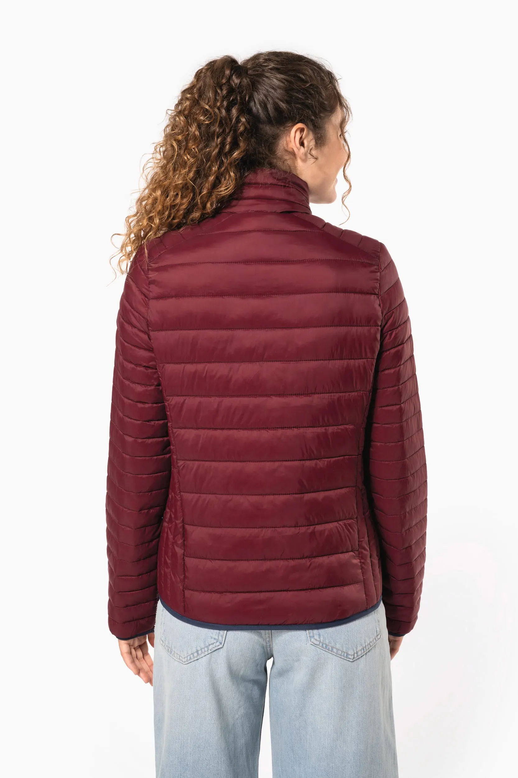 Chaqueta acolchada y ligera mujer
