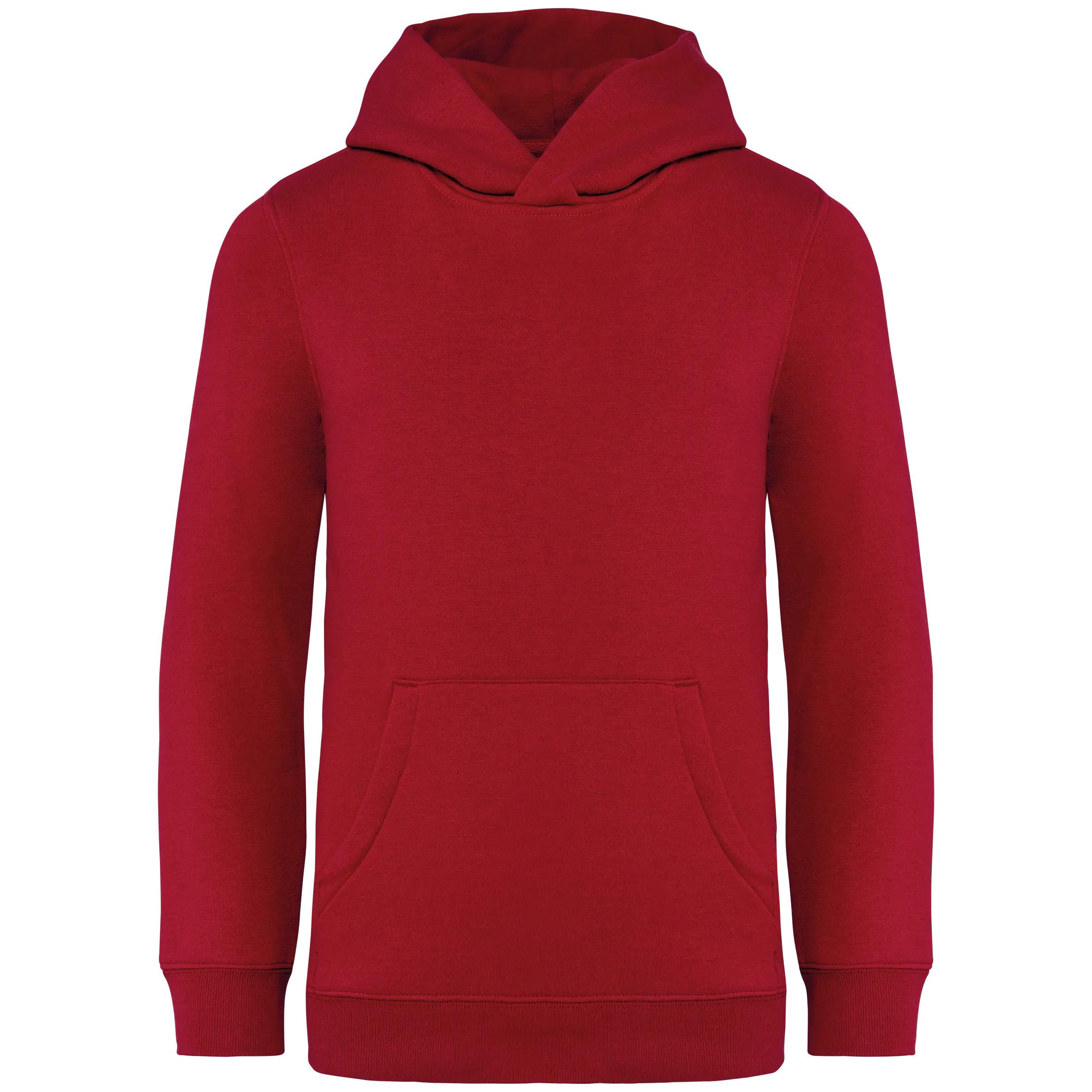 Sudadera  ecorresponsable con capucha infantil