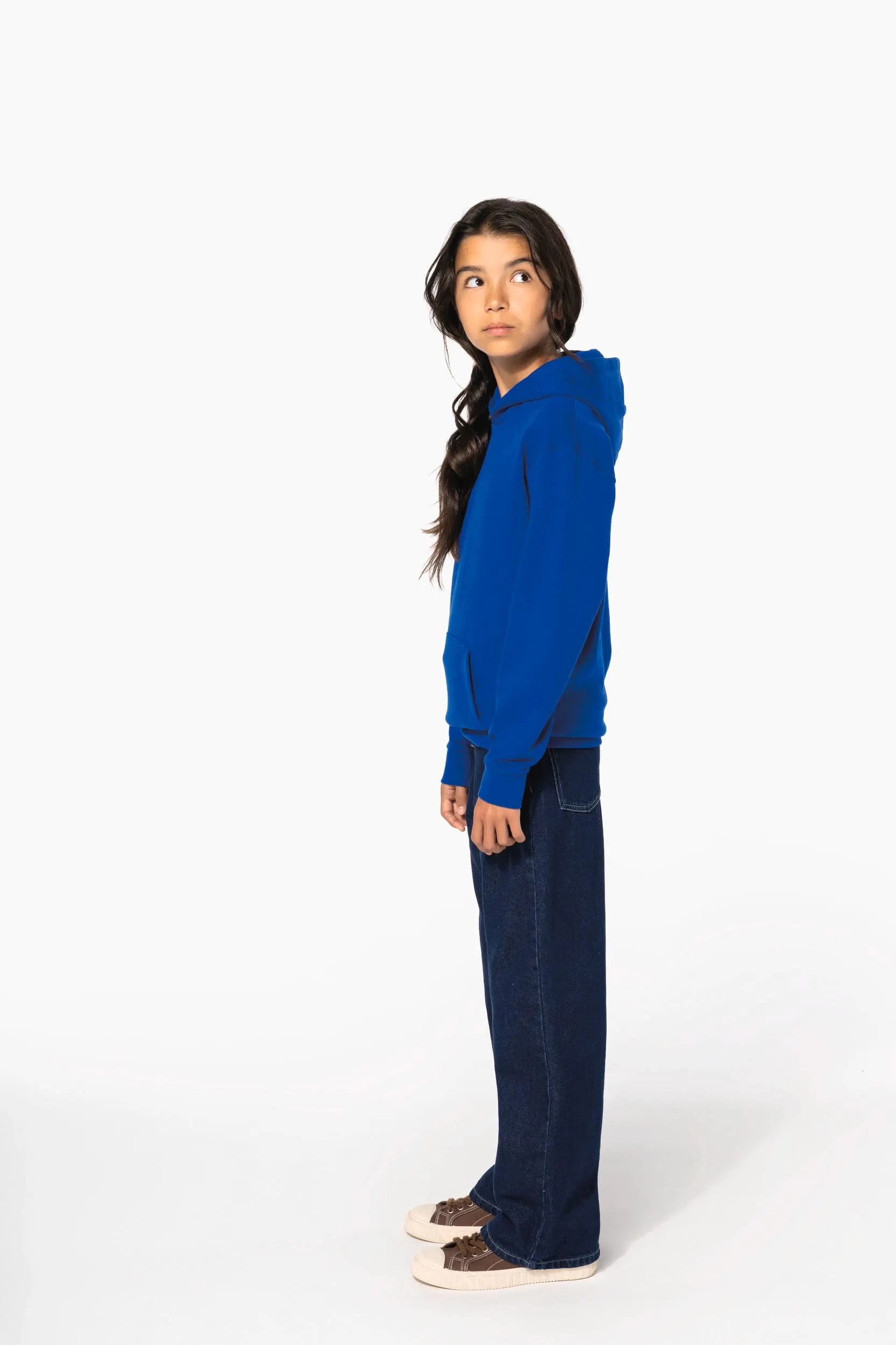 Sudadera reciclada con capucha infantil