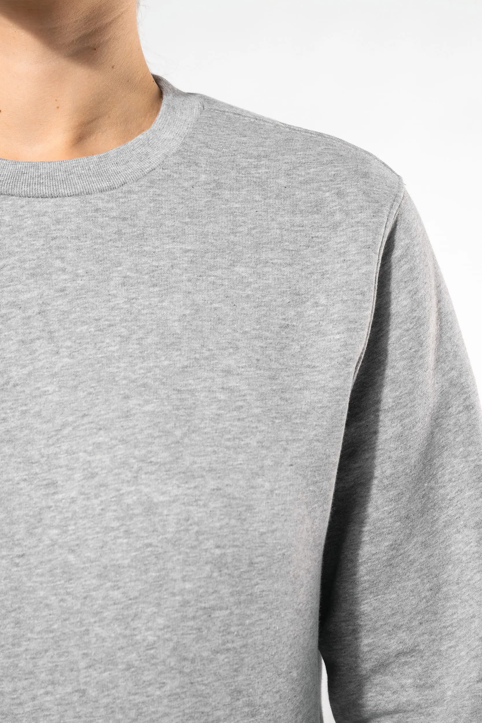 Sudadera cuello redondo 80/20 unisex