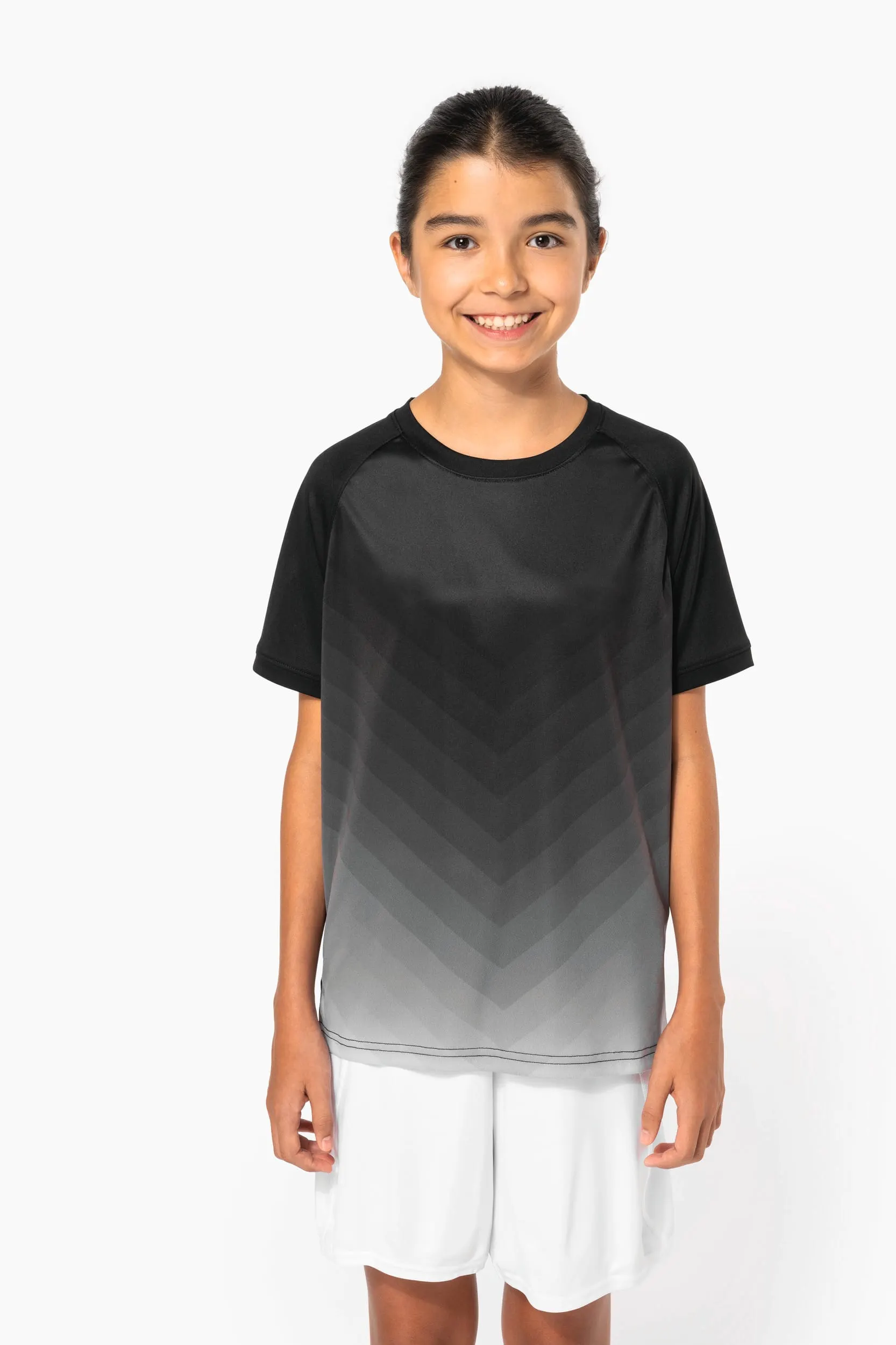 Camiseta multideporte de poliéster sublimado para niño
