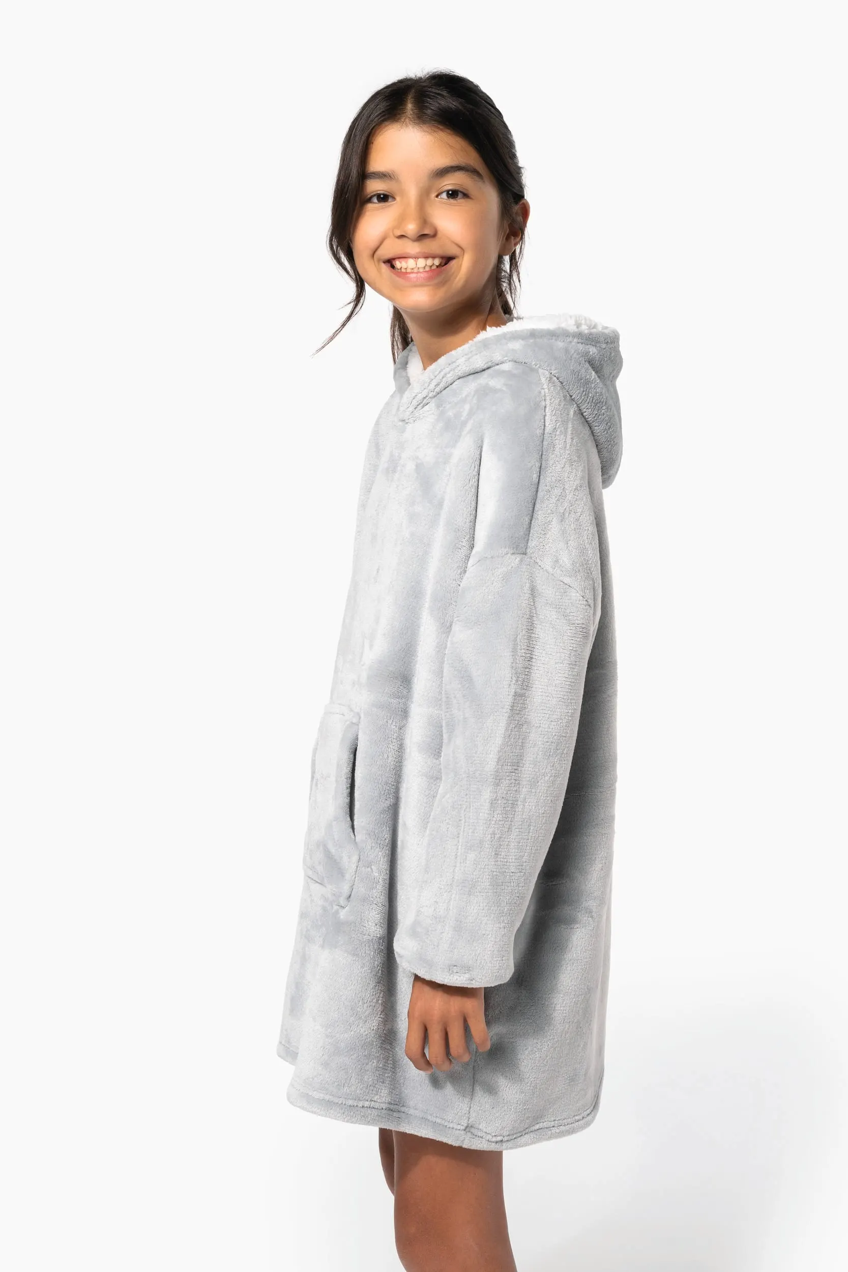 Poncho tipo manta infantil