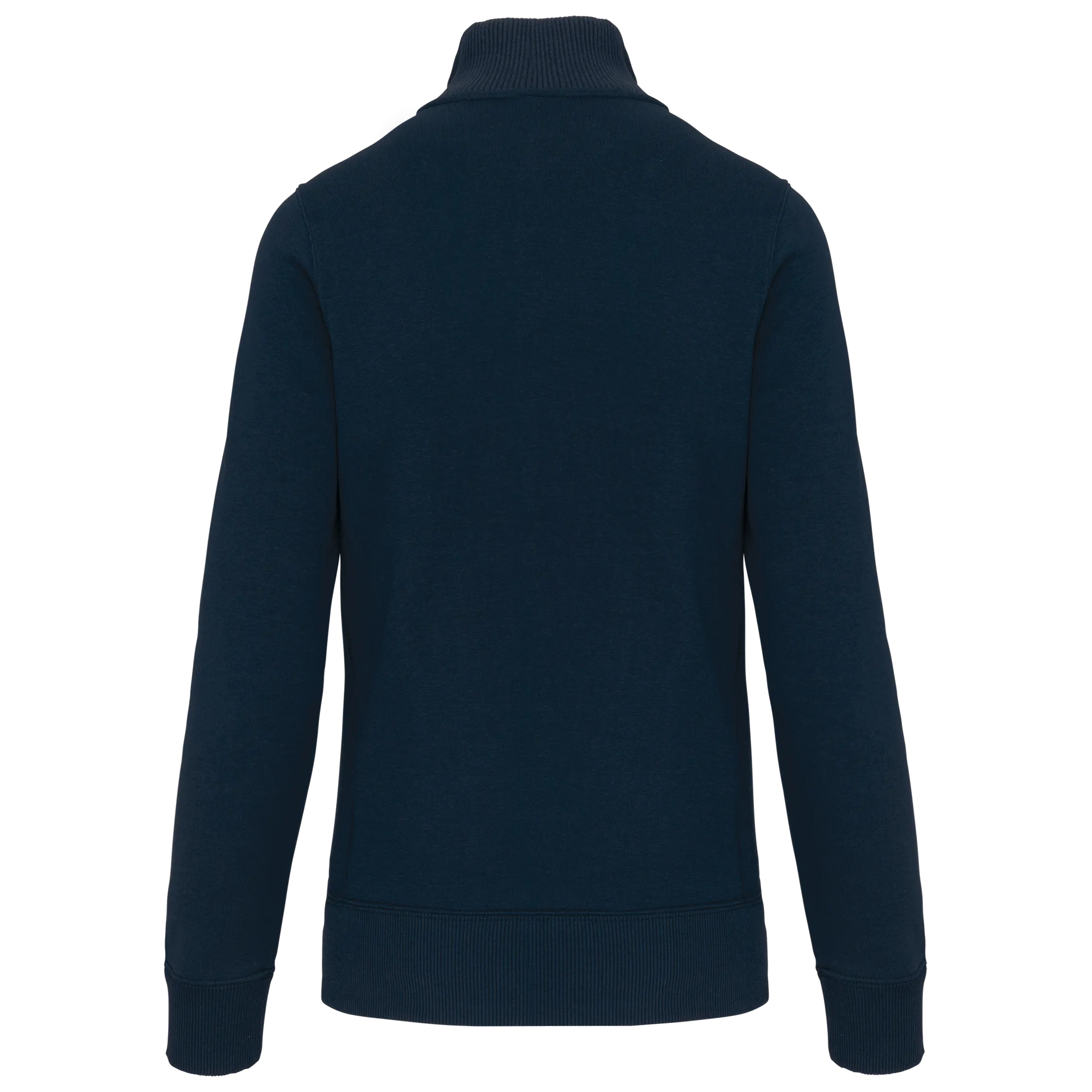 Chaqueta de felpa con cremallera mujer