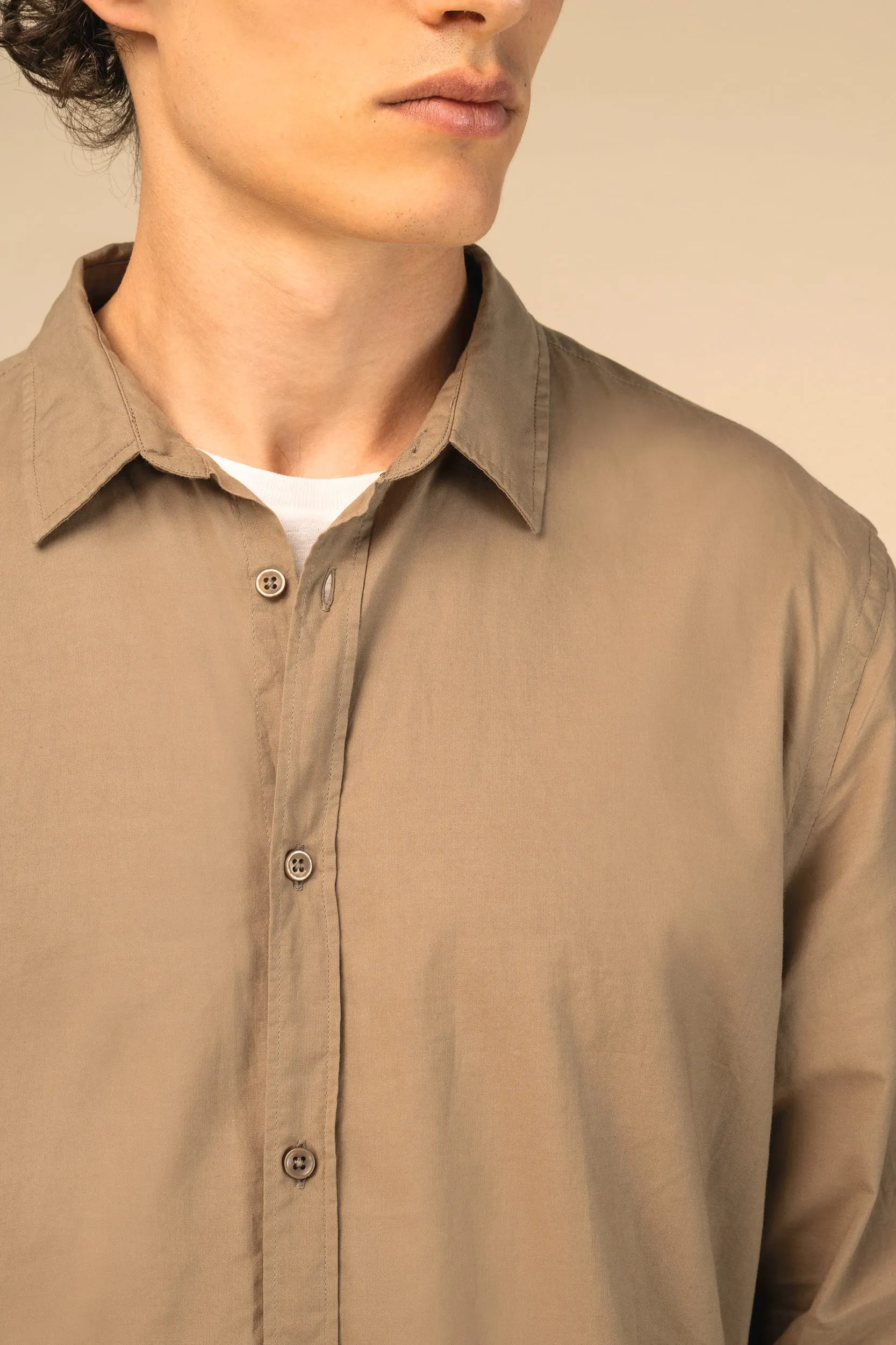 Camisa ecorresponsable hombre