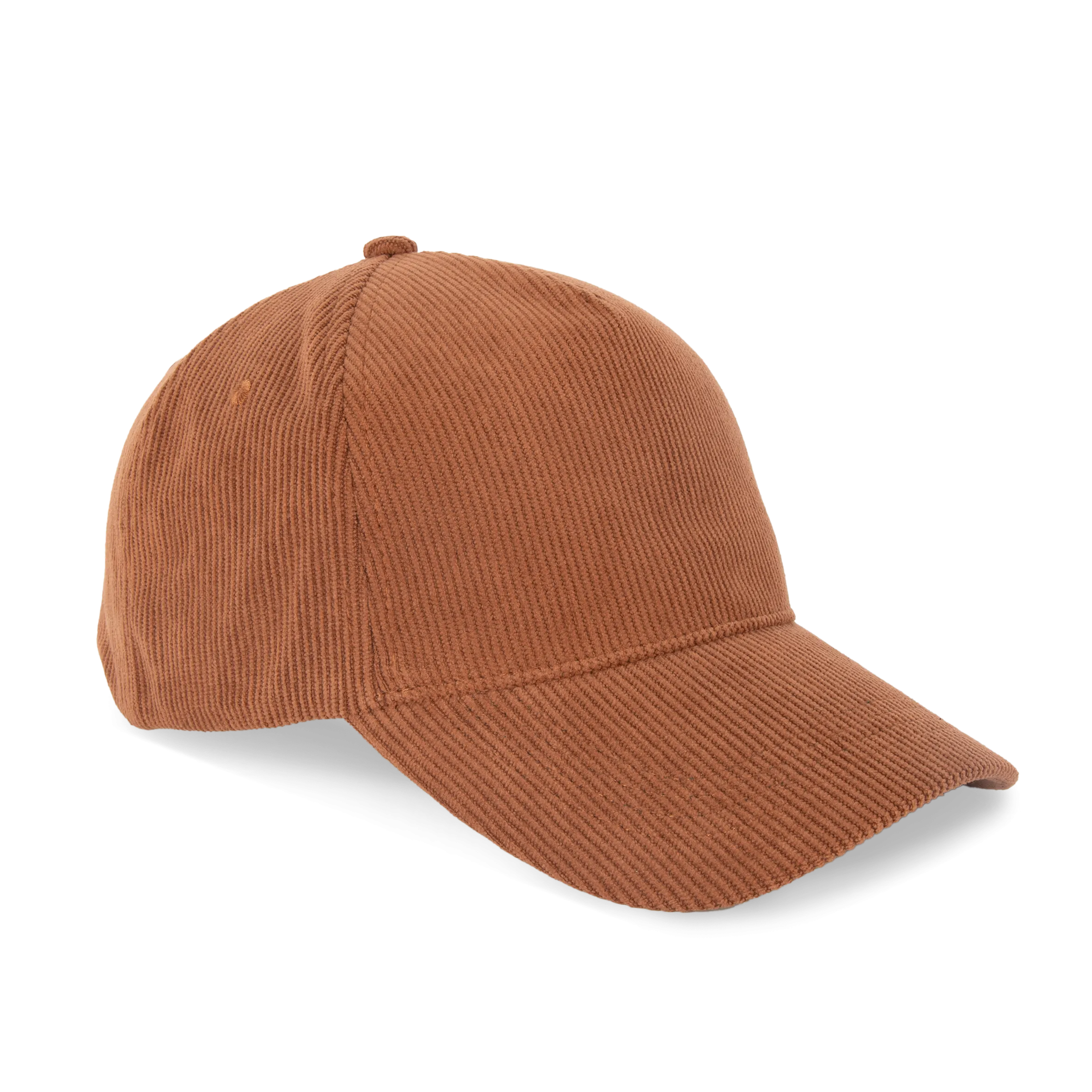 Gorra de pana de 5 paneles