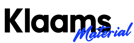 "Klaams Material Catalog"